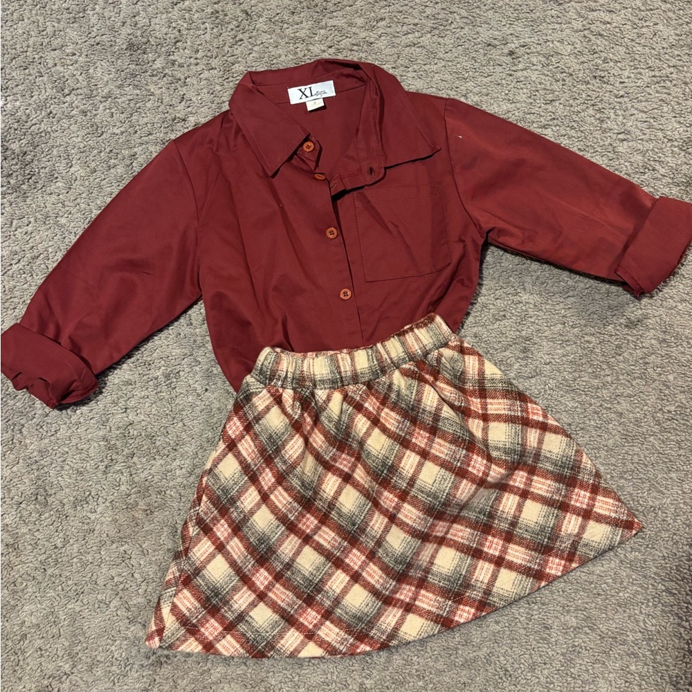 Cute Girls Skirt Set 7
